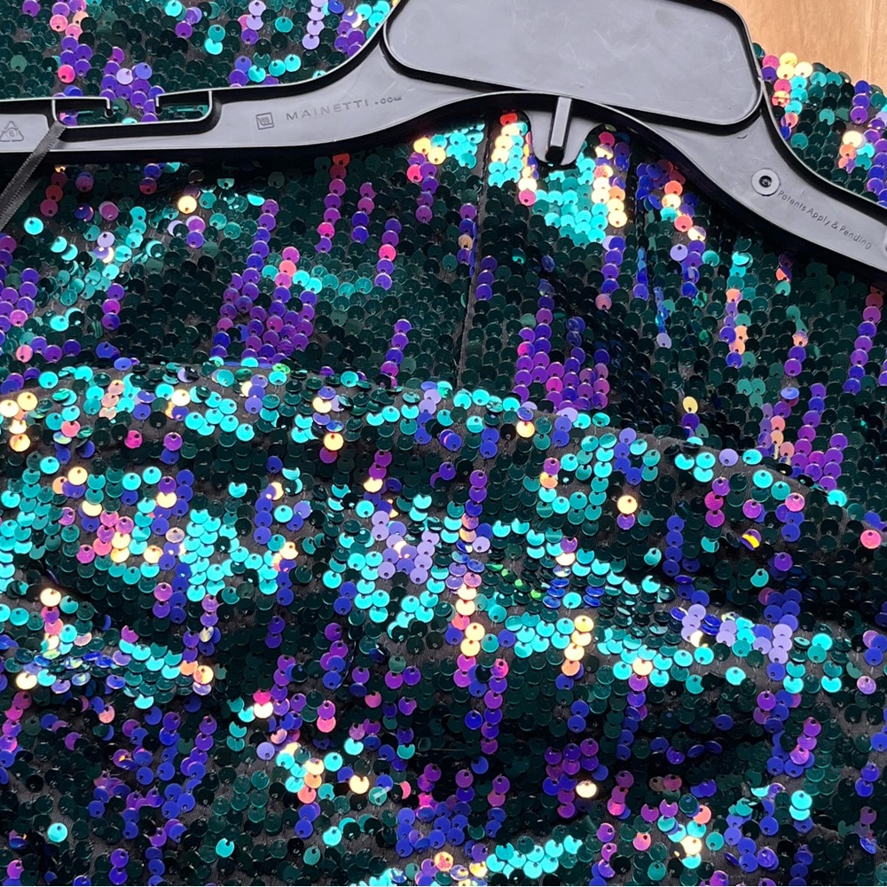 Sequin Allison and Kelly Multicolor Dress Strapless M - Picture 4 of 4